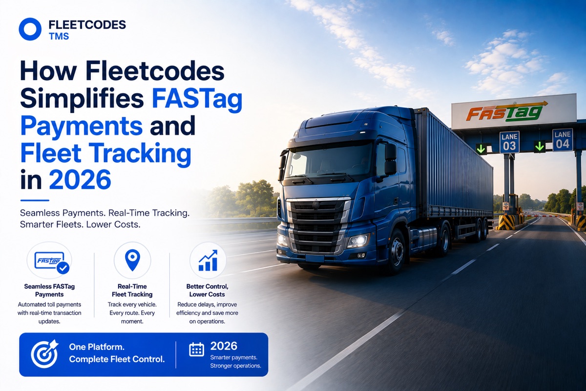 How Fleetcodes Simplifies FASTag Payments and Fleet Tracking in 2026