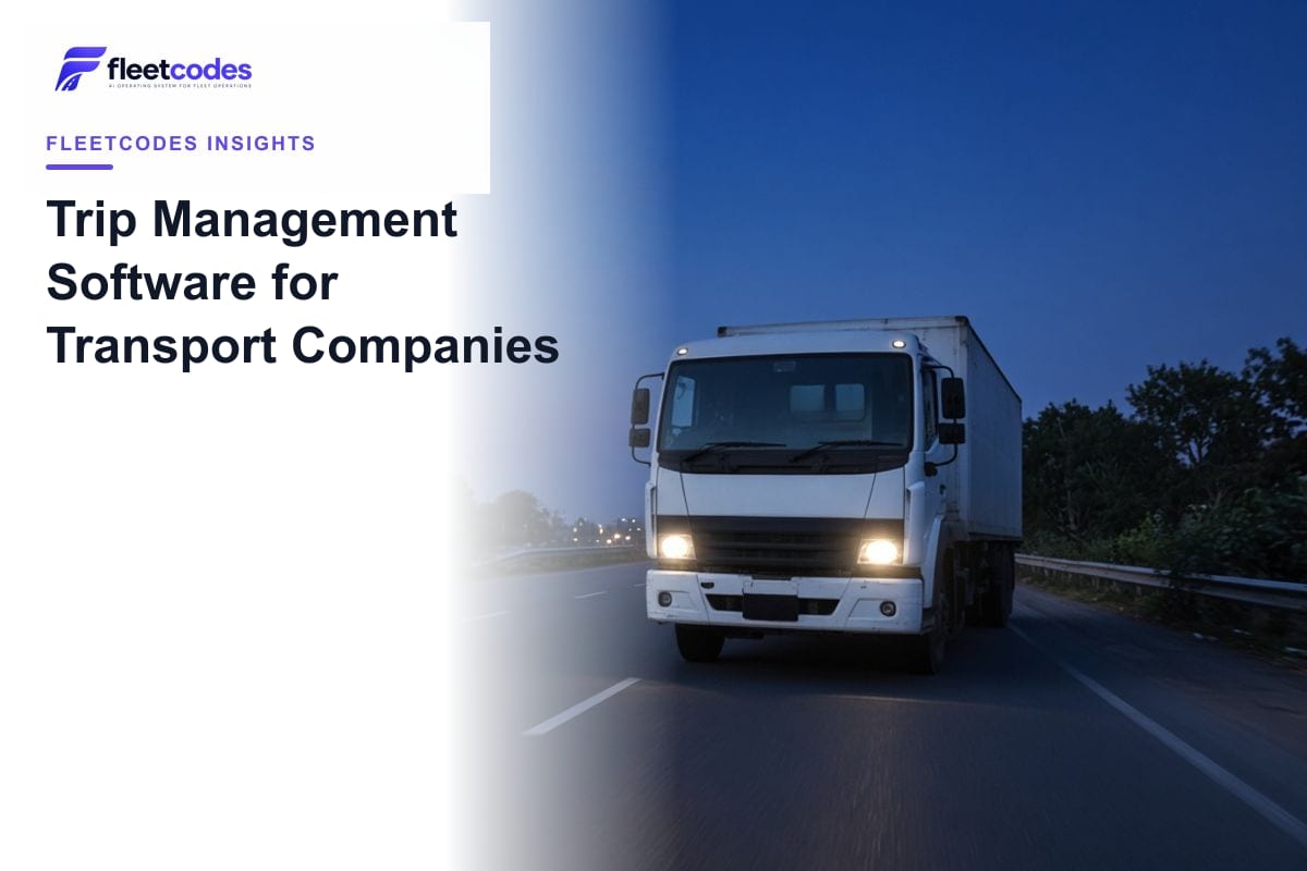 Trip Management Software for Transport Companies