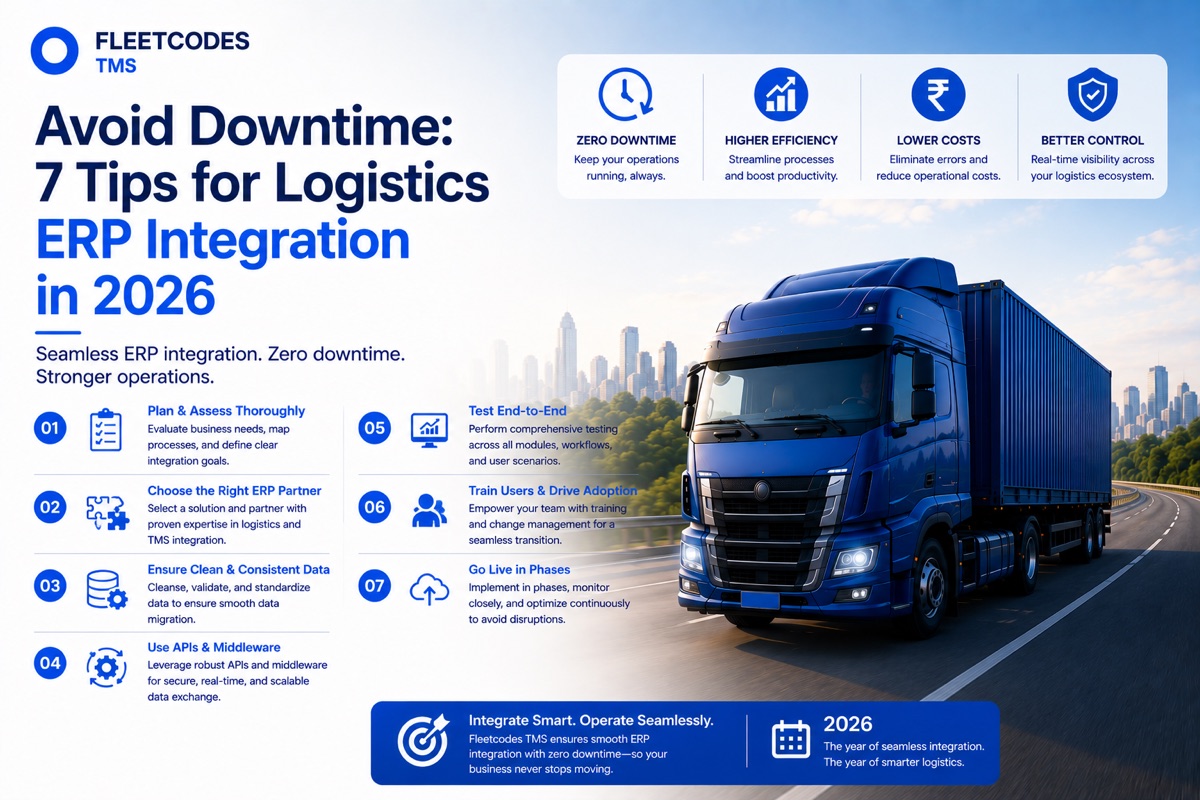 Avoid Downtime: 7 Tips for Logistics ERP Integration in 2026
