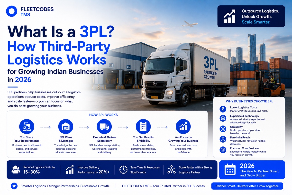 What Is a 3PL? How Third-Party Logistics Works for Growing Indian Businesses in 2026