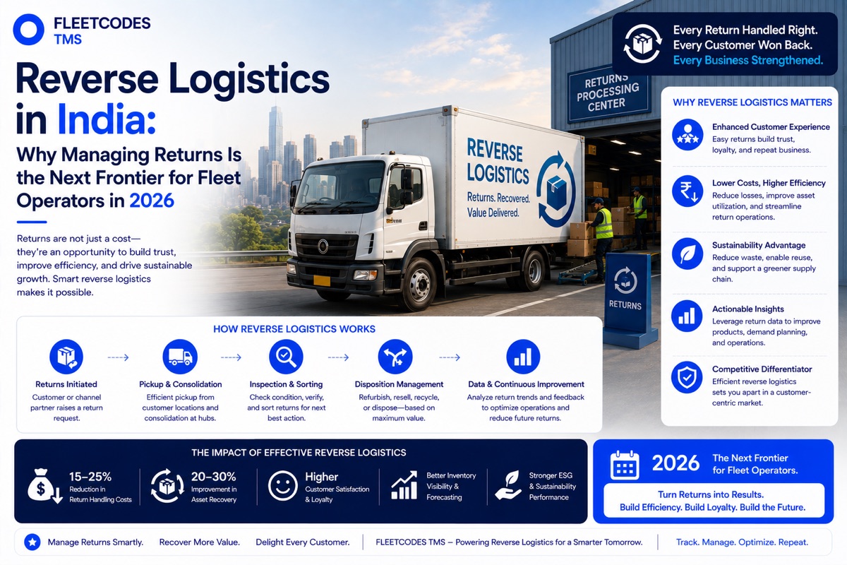 Reverse Logistics in India: Why Managing Returns Is the Next Frontier for Fleet Operators in 2026