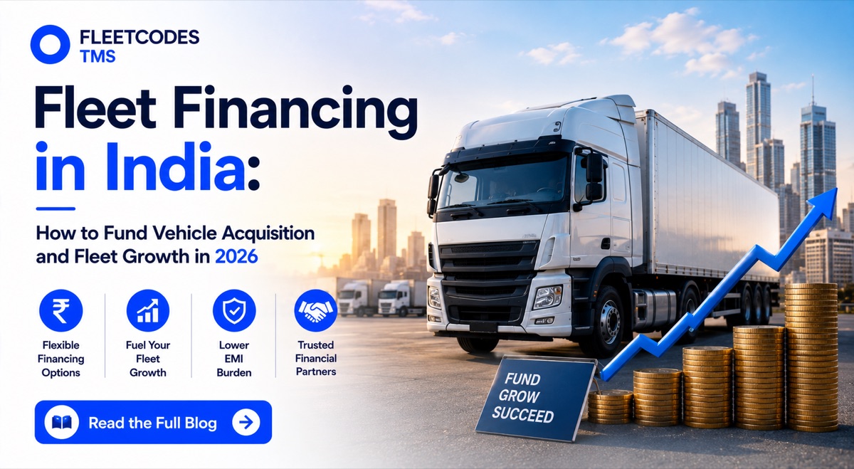 Fleet Financing in India: How to Fund Vehicle Acquisition and Fleet Growth in 2026