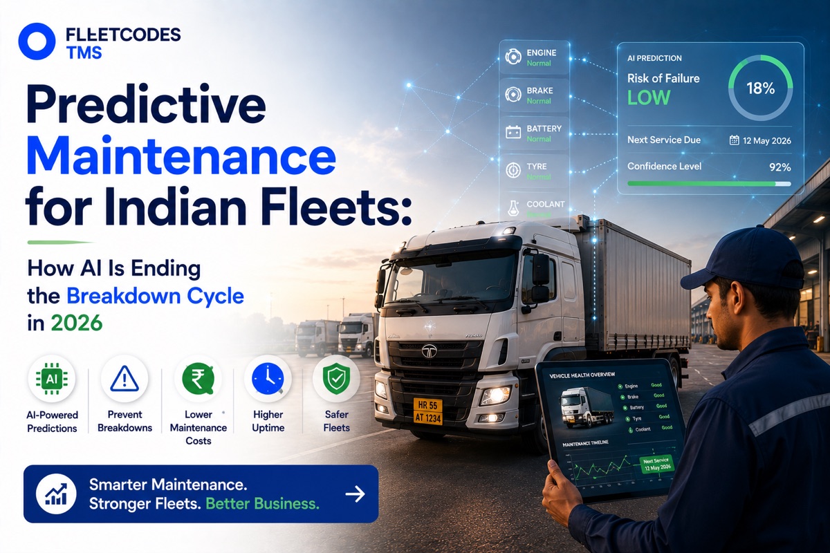 Predictive Maintenance for Indian Fleets: How AI Is Ending the Breakdown Cycle in 2026