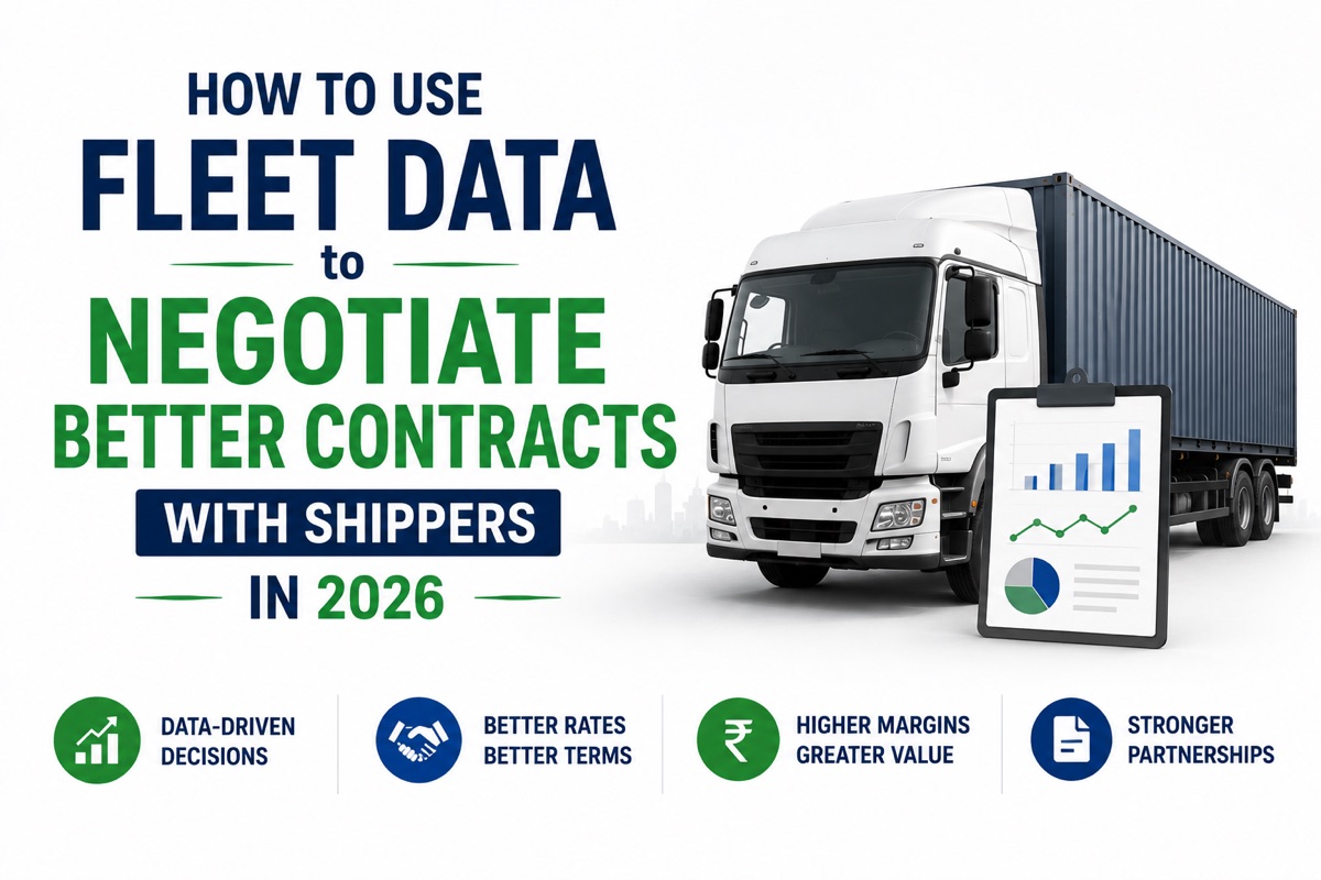 How to Use Fleet Data to Negotiate Better Contracts with Shippers in 2026