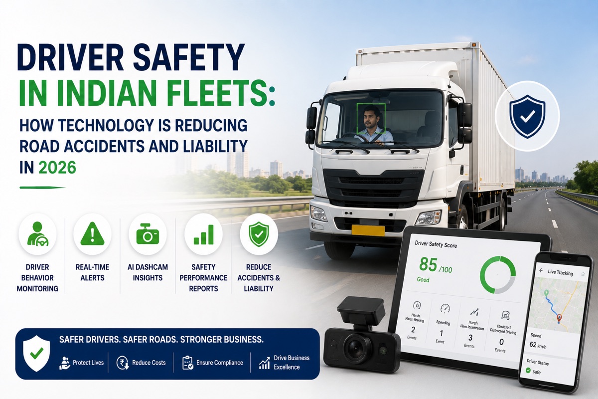 Driver Safety in Indian Fleets: How Technology Is Reducing Road Accidents and Liability in 2026