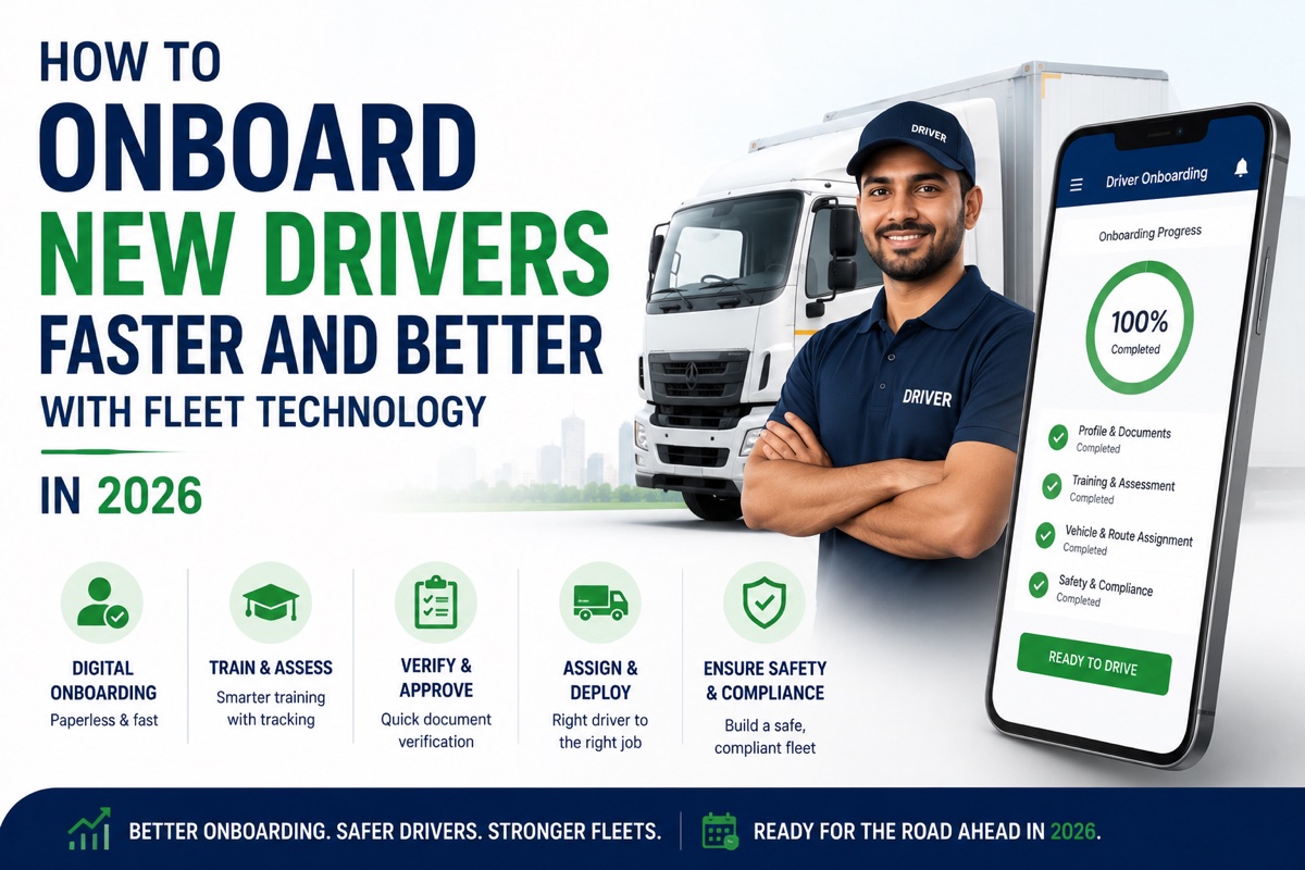 How to Onboard New Drivers Faster and Better with Fleet Technology in 2026