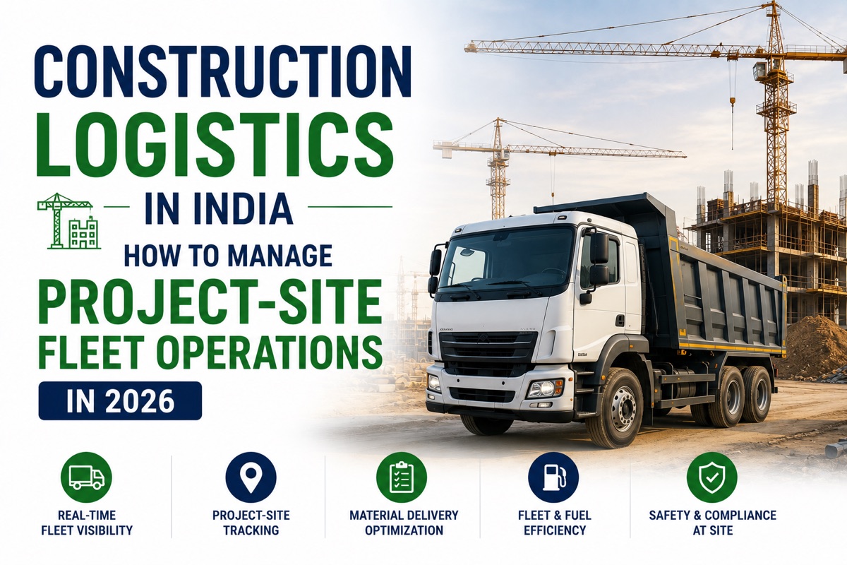 Construction Logistics in India: How to Manage Project-Site Fleet Operations in 2026
