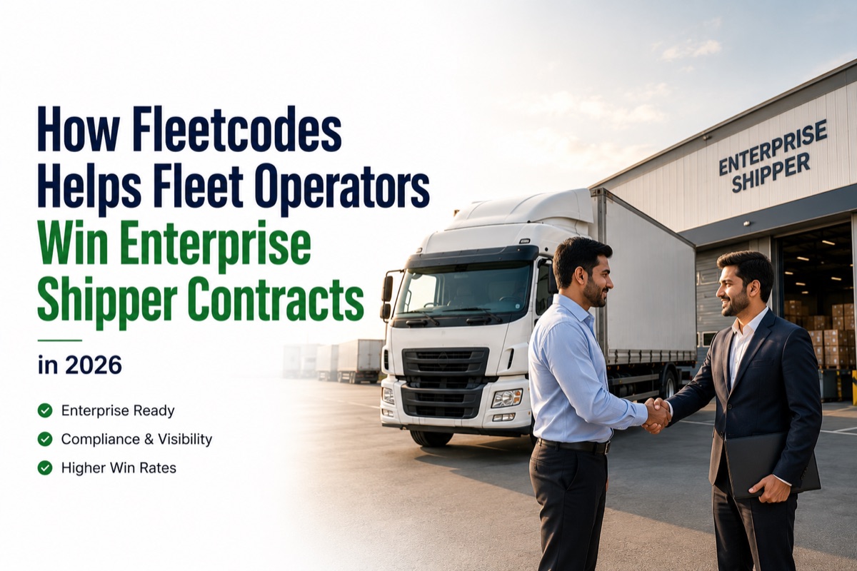 How Fleetcodes Helps Fleet Operators Win Enterprise Shipper Contracts in 2026