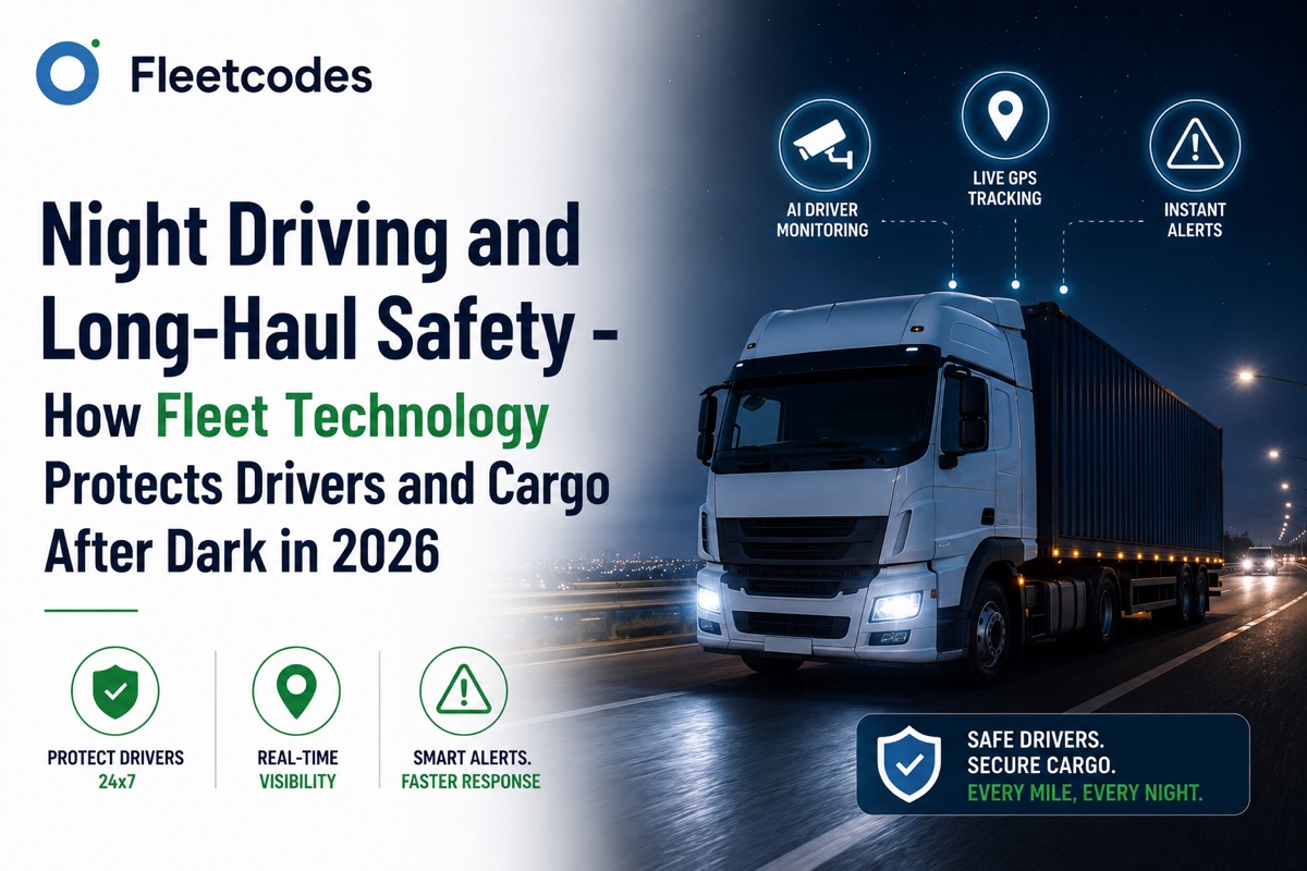 Night Driving and Long-Haul Safety - How Fleet Technology Protects Drivers and Cargo After Dark in 2026