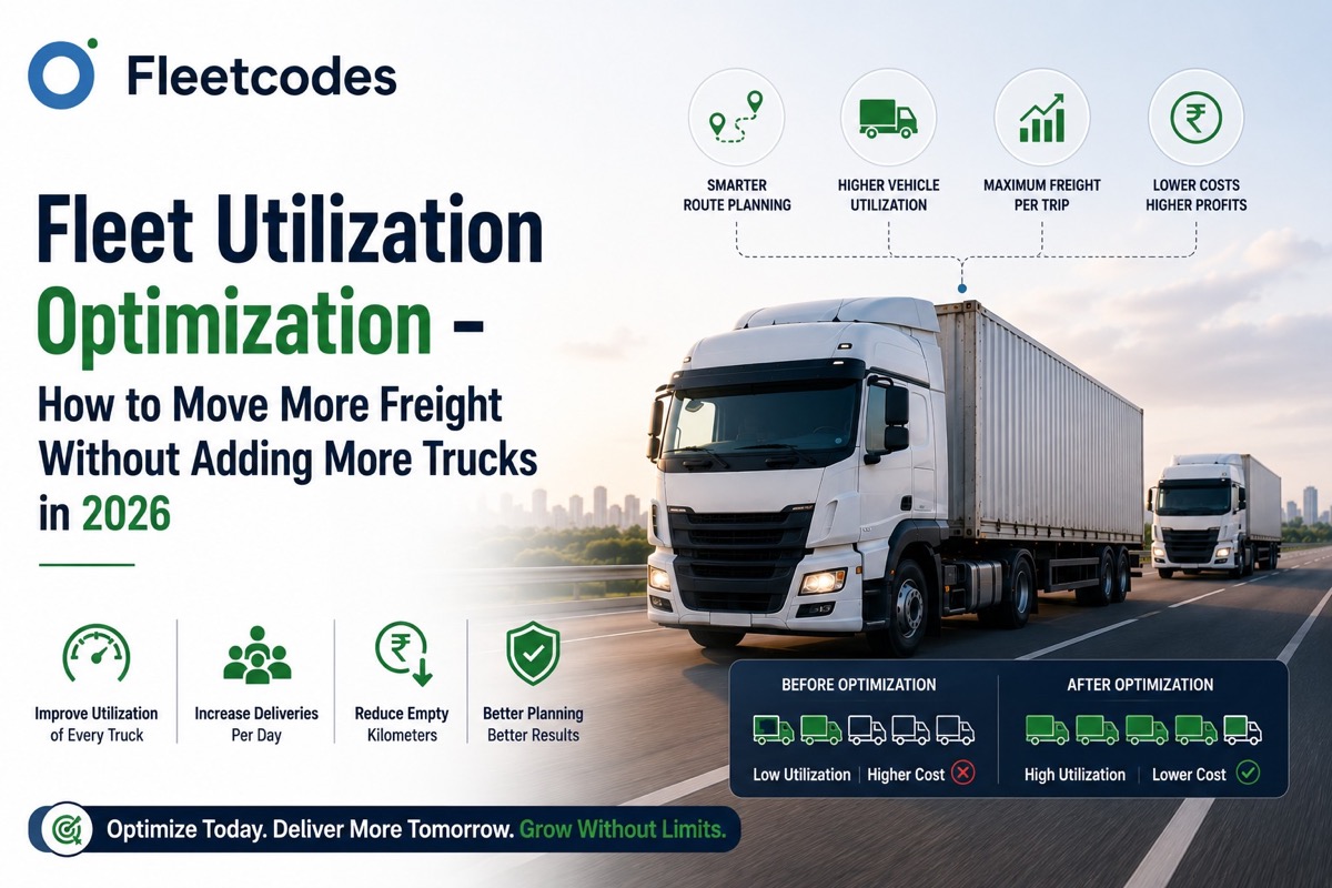 Fleet Utilization Optimization - How to Move More Freight Without Adding More Trucks in 2026