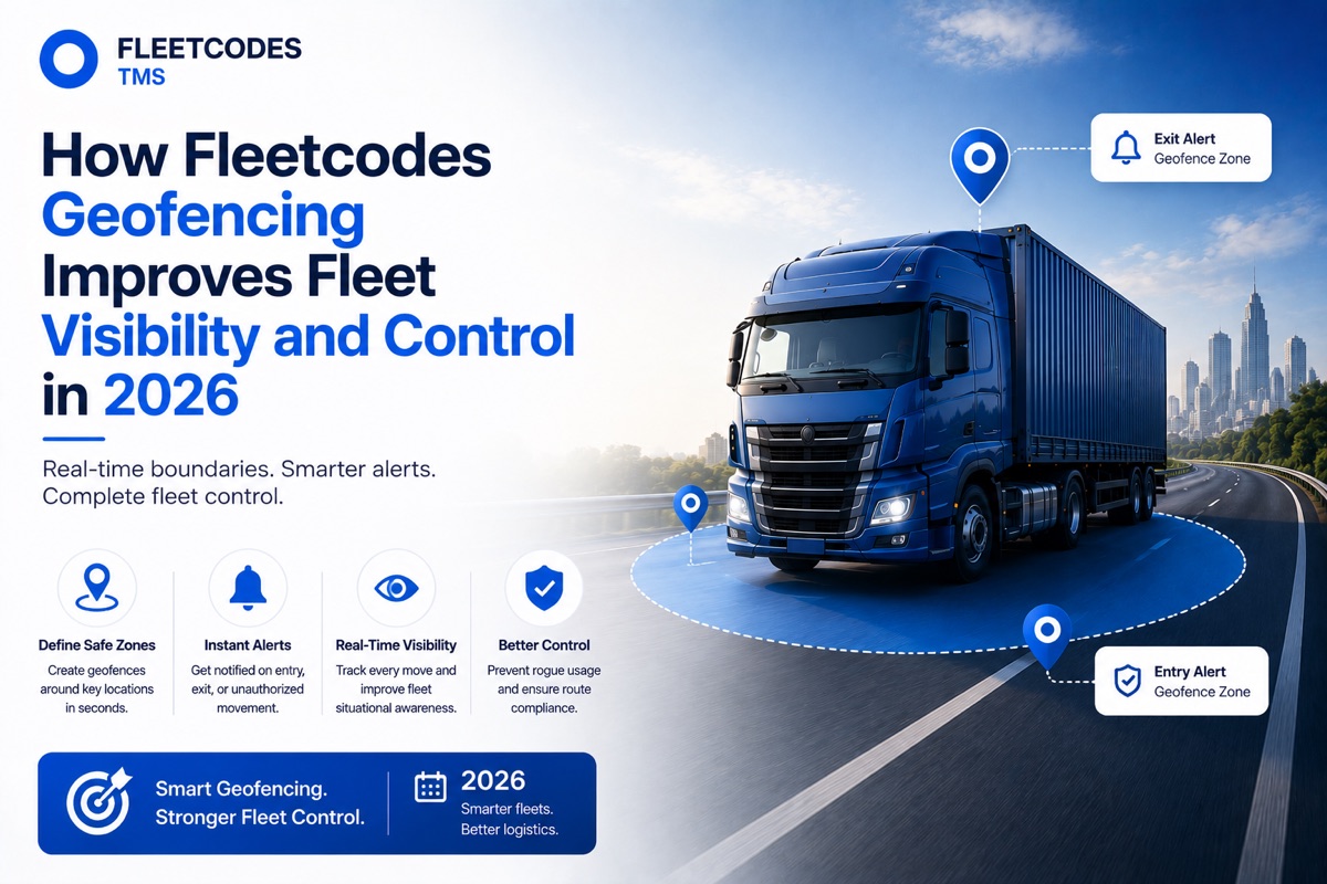 How Fleetcodes Geofencing Improves Fleet Visibility and Control in 2026