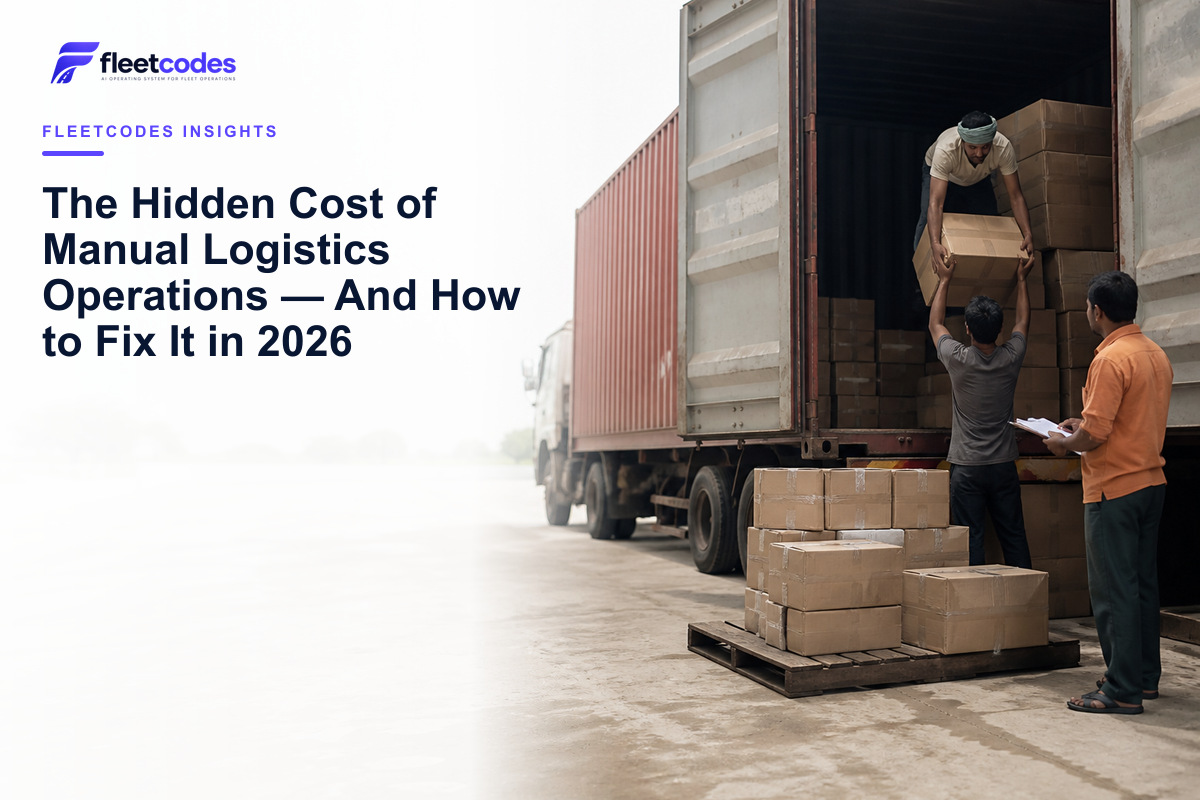 The Hidden Cost of Manual Logistics Operations — And How to Fix It in 2026