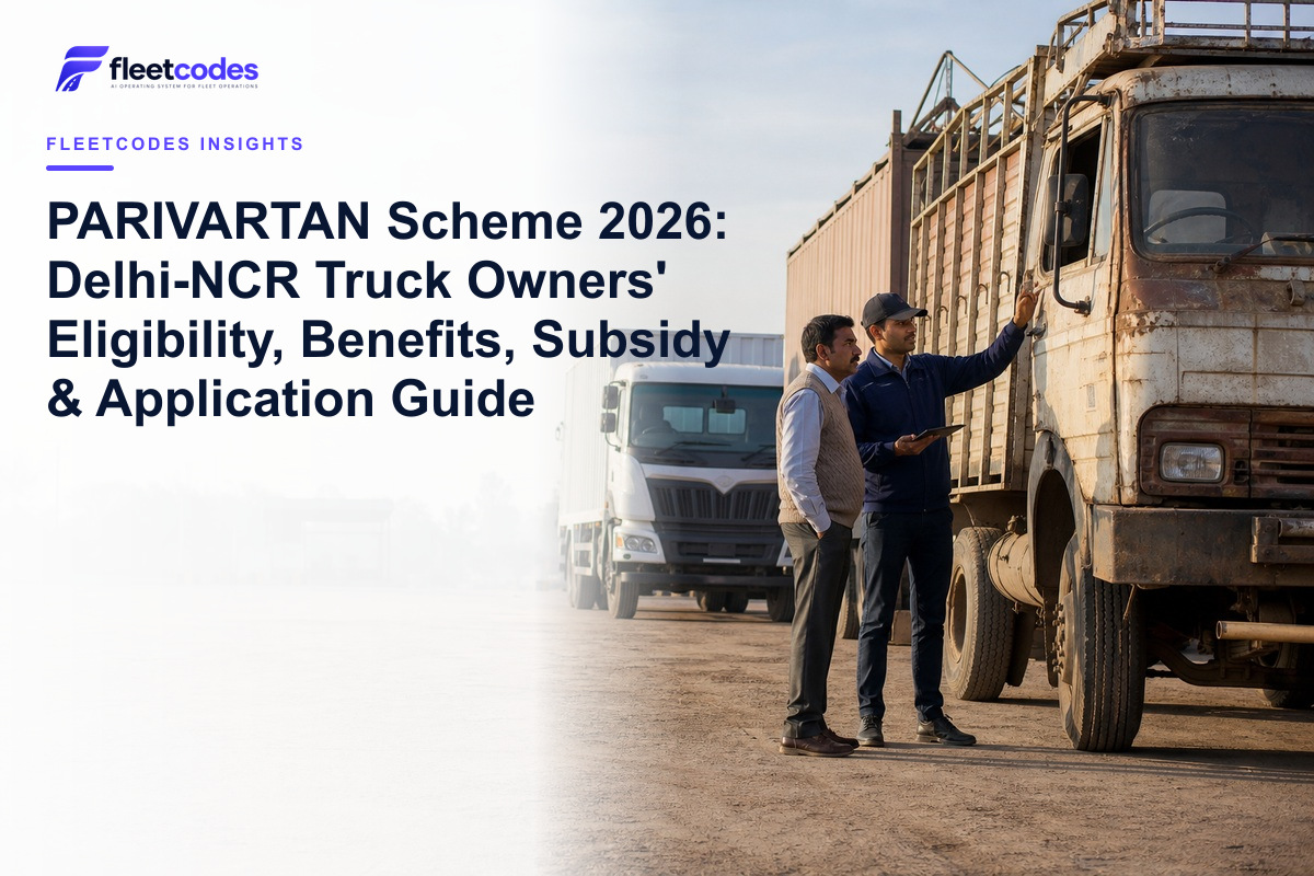 PARIVARTAN Scheme 2026: Delhi-NCR Truck Owners' Eligibility, Benefits, Subsidy & Application Guide
