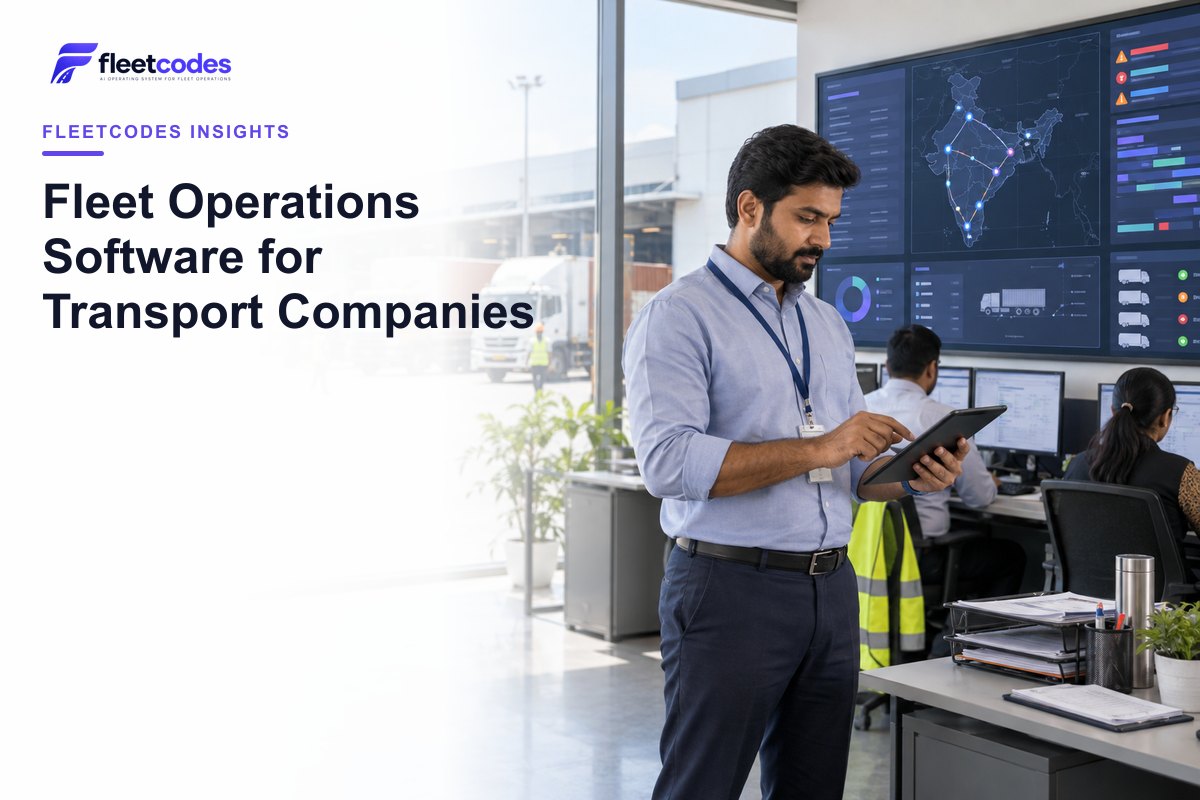 Fleet Operations Software for Transport Companies