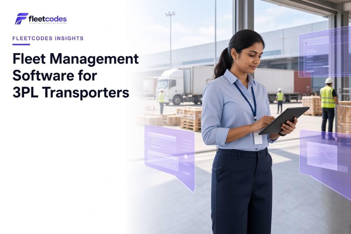 Fleet Management Software for 3PL Transporters