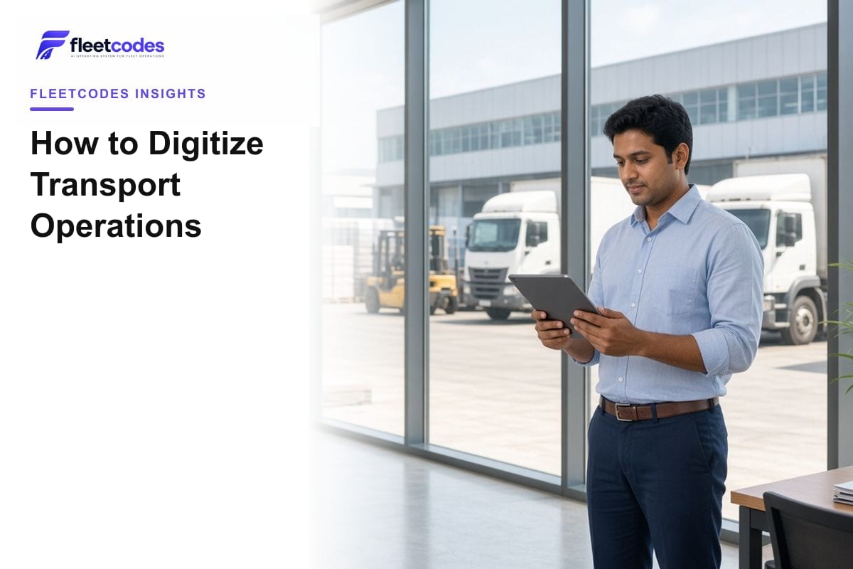 How to Digitize Transport Operations
