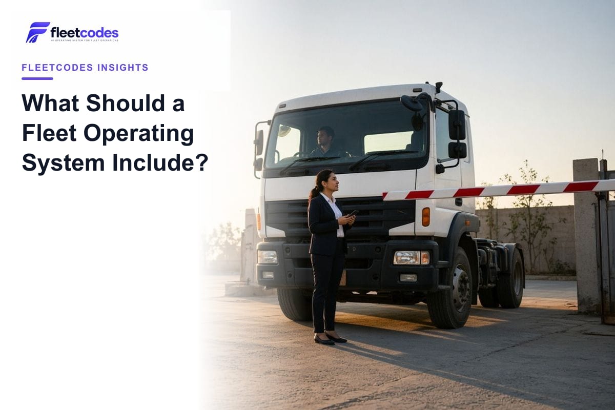 What Should a Fleet Operating System Include?