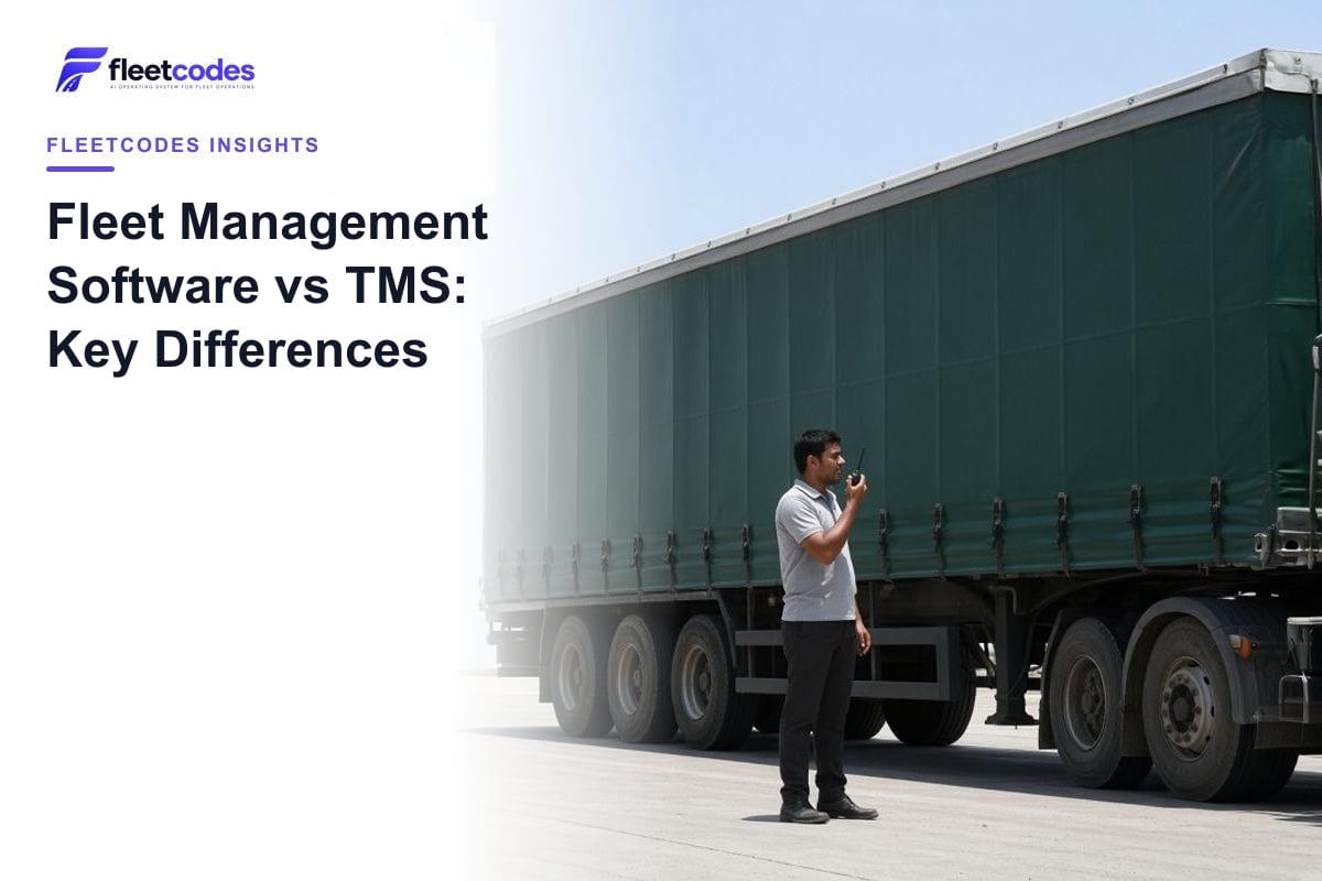 Fleet Management Software vs TMS: Key Differences